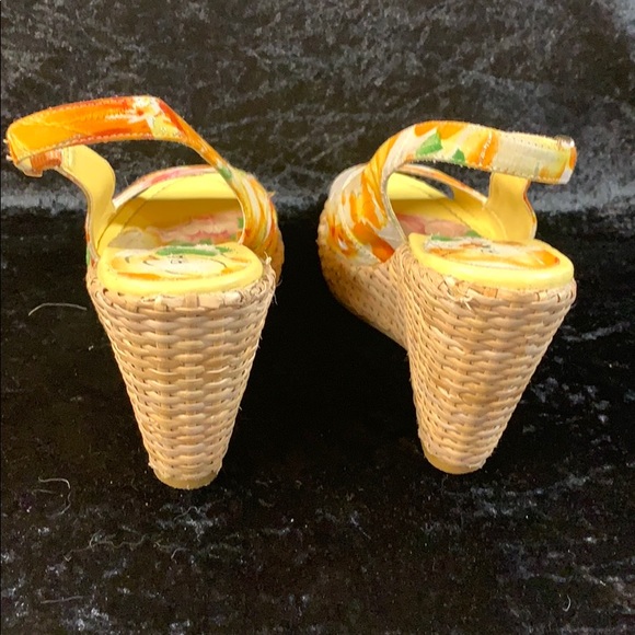 Rampage floral wedge - Picture 3 of 8